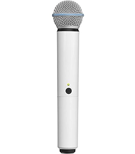 Amazon.com: Shure WA713-WHT Colored Handle Only for BLX2/SM58 and